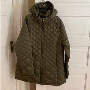 The North Face Hunter Green Transit Down Jacket